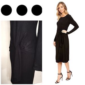 New. Long sleeve brushed sweater dress. NWOT